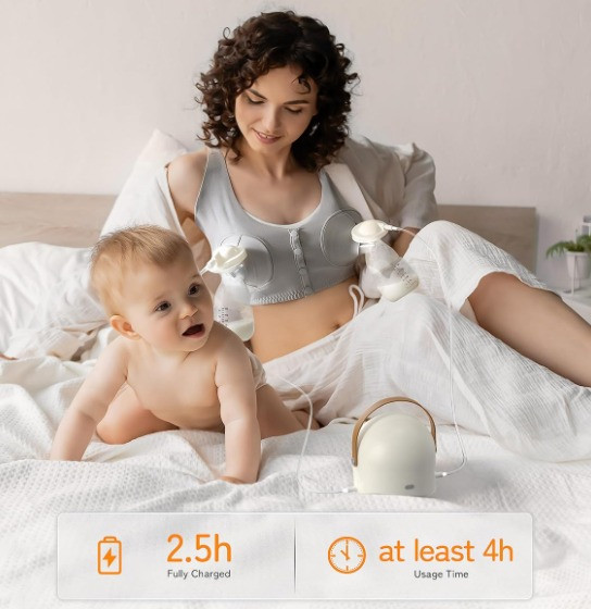 besrey/ Tire-lait électrique double – Efficace, confortable et pratique !