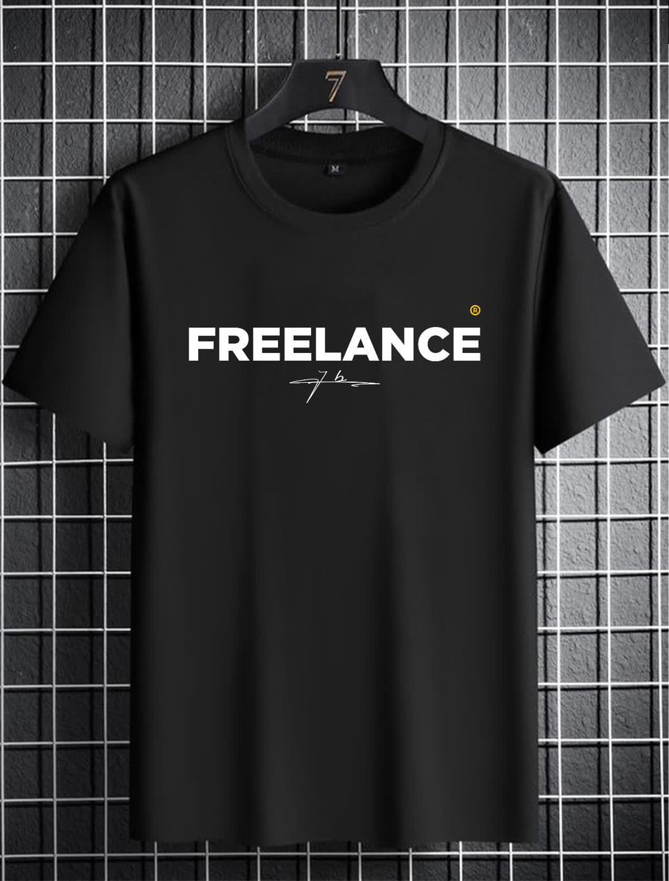 T-shirt FREELANCE pour jeunes hommes et femmes - Habit de tendance made by Jules Beco disponible en 3 couleurs