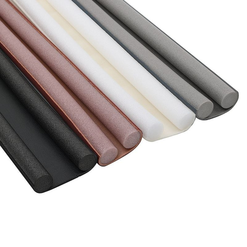 Bande d'étanchéité pour joint de porte, bas de porte, coupe-vent, porte de chambre à coucher, pare-brise, écart d'artefact, anti-poussière, anti-insectes,  insonorisé, autocollant de porte, bande de f