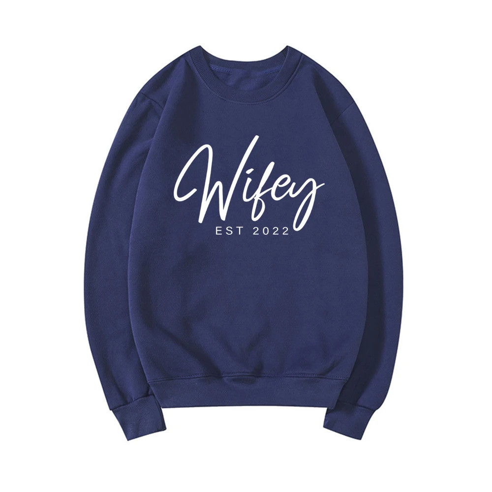 Nouveau sweat à capuche pour jeune femmes - pull Wifey Est sweat Enga-vêtements de mode pour femme et filles